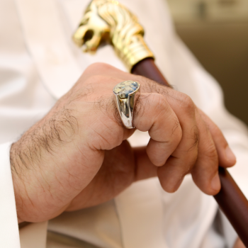 خاتم ملكي تفصيل بحجر كي تو من الفضة عيار 925 | مجوهرات طاد خاتم ملكي تفصيل بحجر كي تو من الفضة عيار 925 | مجوهرات طاد