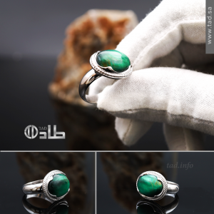 خاتم تفصيل عين النمر الأخضر