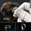 دبلة فضة 925 رجالية بتصميم متوازن | طاد دبلة فضة 925 رجالية بتصميم متوازن | طاد