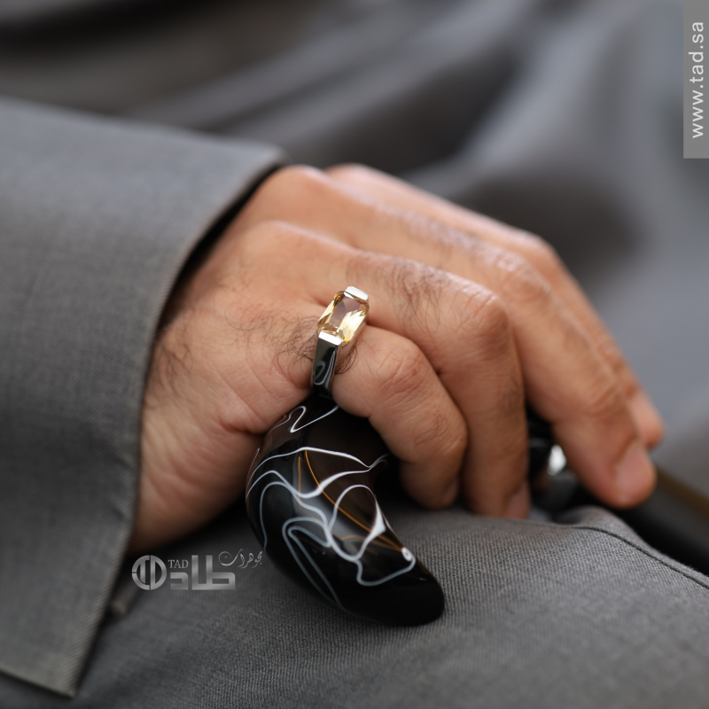 خاتم ملكي حجر سانثاتيك | طاد