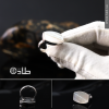 خاتم جاهز حجر صدف فضة 925 كلاسيكي أنيق | طاد