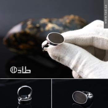خاتم جاهز عين الهر فضة 925 بتصميم راقٍ | طاد خاتم جاهز عين الهر فضة 925 بتصميم راقٍ | طاد