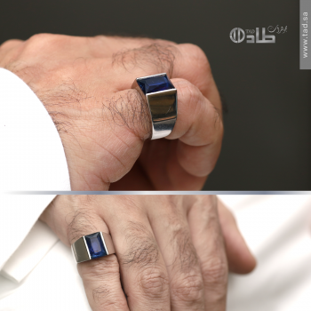 خاتم تفصيل سانثاتيك زفيري فضة 925 | طاد خاتم تفصيل سانثاتيك زفيري فضة 925 | طاد