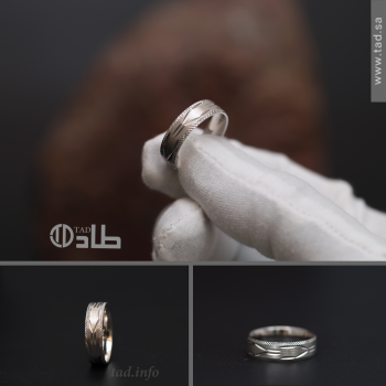 دبلة فضة 925 رجالية | طاد