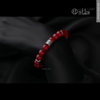 سوارة جاد طبيعي نسائية أنيقة فضة 925 | طاد