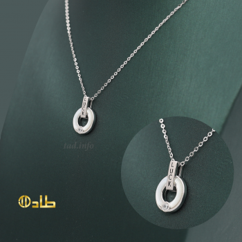 قلادة فضة 925 نسائي بتصميم حديث أنيق | طاد قلادة فضة 925 نسائي بتصميم حديث أنيق | طاد