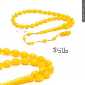 سبحة بكلايت أنيقة مع تمليكة 33 حبة قصة بيضاوي 8×12 مم | طاد سبحة بكلايت أنيقة مع تمليكة 33 حبة قصة بيضاوي 8×12 مم | طاد