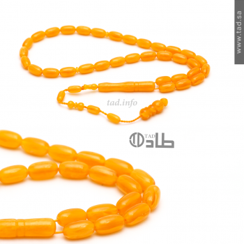 سبحة بكلايت أنيقة مع تمليكة 33 حبة قصة برميلي 8×12 مم | طاد سبحة بكلايت أنيقة مع تمليكة 33 حبة قصة برميلي 8×12 مم | طاد