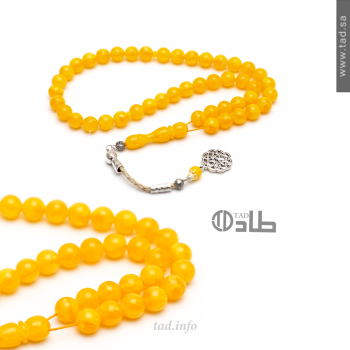 سبحة بكلايت أنيقة بإكسسوارات معدن الزاماك المطلي بالكروم | طاد