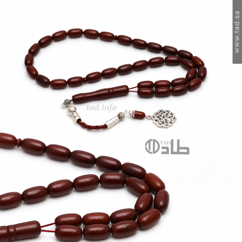 سبحة بكلايت أنيقة بإكسسوارات معدن الزاماك المطلي بالكروم | طاد
