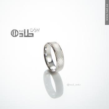 دبلة فضة 925 رجالية | طاد