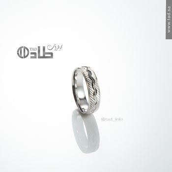 دبلة فضة 925 رجالية | طاد