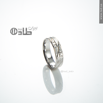 دبلة فضة 925 رجالية بتصميم أنيق | طاد دبلة فضة 925 رجالية بتصميم أنيق | طاد