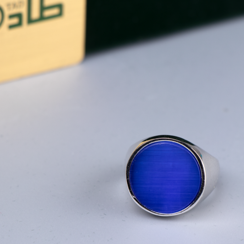 خاتم جاهز عين الهر فضة 925 لمسة مميزة | طاد