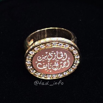 خاتم تفصيل حجر ريسن مع زركون وحفر الاسم فضة 925 أناقة خاصة | طاد