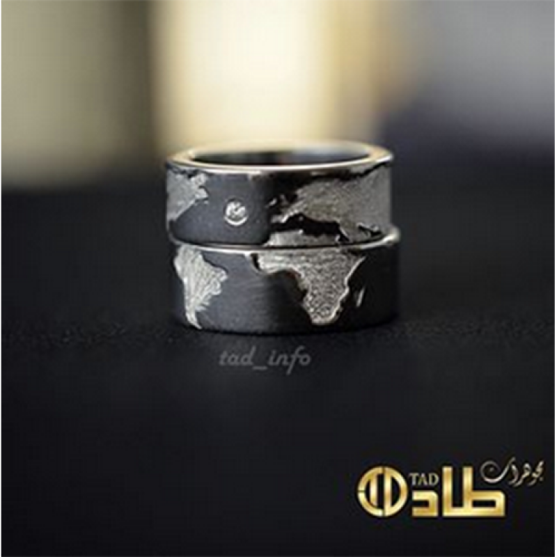 دبلة تفصيل كابلز فضة 925 من طاد