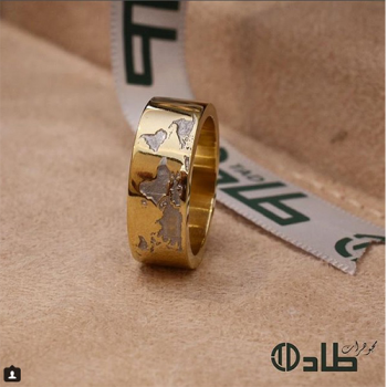 دبلة تفصيل فضة 925 من طاد