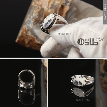 خاتم تفصيل جارنيت طبيعي فضة 925 | طاد خاتم تفصيل جارنيت طبيعي فضة 925 | طاد