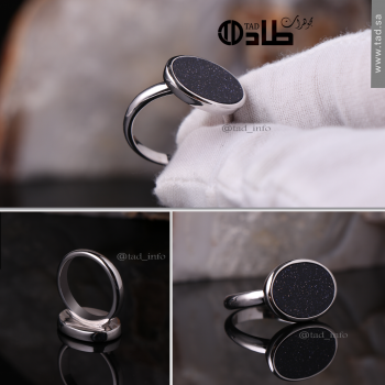 خاتم جاهز حجر النجوم فضة 925 بطابع مميز | طاد خاتم جاهز حجر النجوم فضة 925 بطابع مميز | طاد