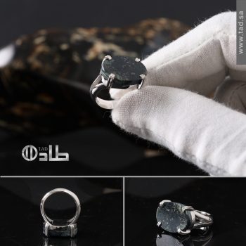 خاتم ملكي تفصيل بحجر الجاسبر من طاد