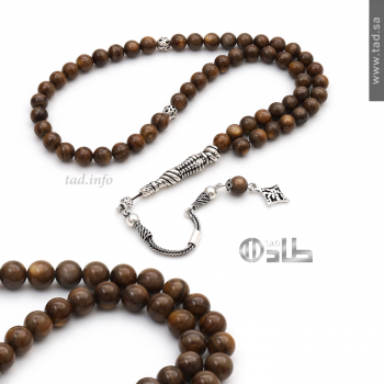 سبحة صدف طبيعي 55 حبة 7 مم فضة 925 | مجوهرات طاد سبحة صدف طبيعي 55 حبة 7 مم فضة 925 | مجوهرات طاد