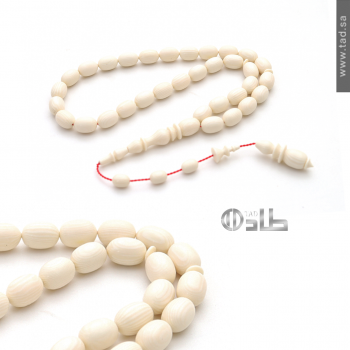 سبحة قلاليث فرنسي 33 حبة – قصة بيضاوية – حجم 11.8×8 ملم | مجوهرات طاد سبحة قلاليث فرنسي 33 حبة – قصة بيضاوية – حجم 11.8×8 ملم | مجوهرات طاد
