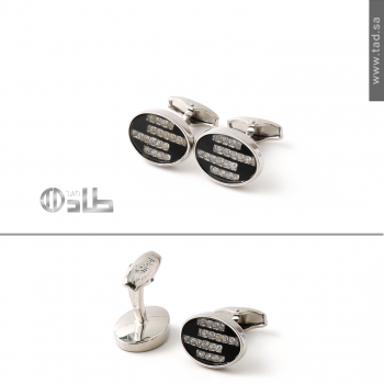 كبك ماركة ستيل مطلي بالروديوم