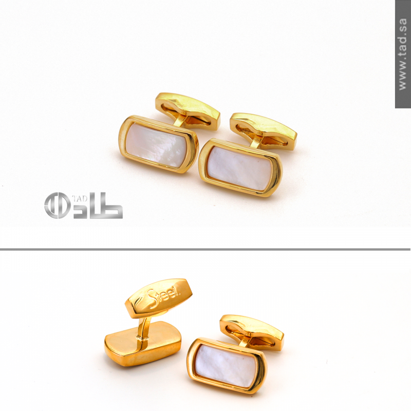 كبك ماركة ستيل كروم مطلي بالروديوم كبك ماركة ستيل كروم مطلي بالروديوم